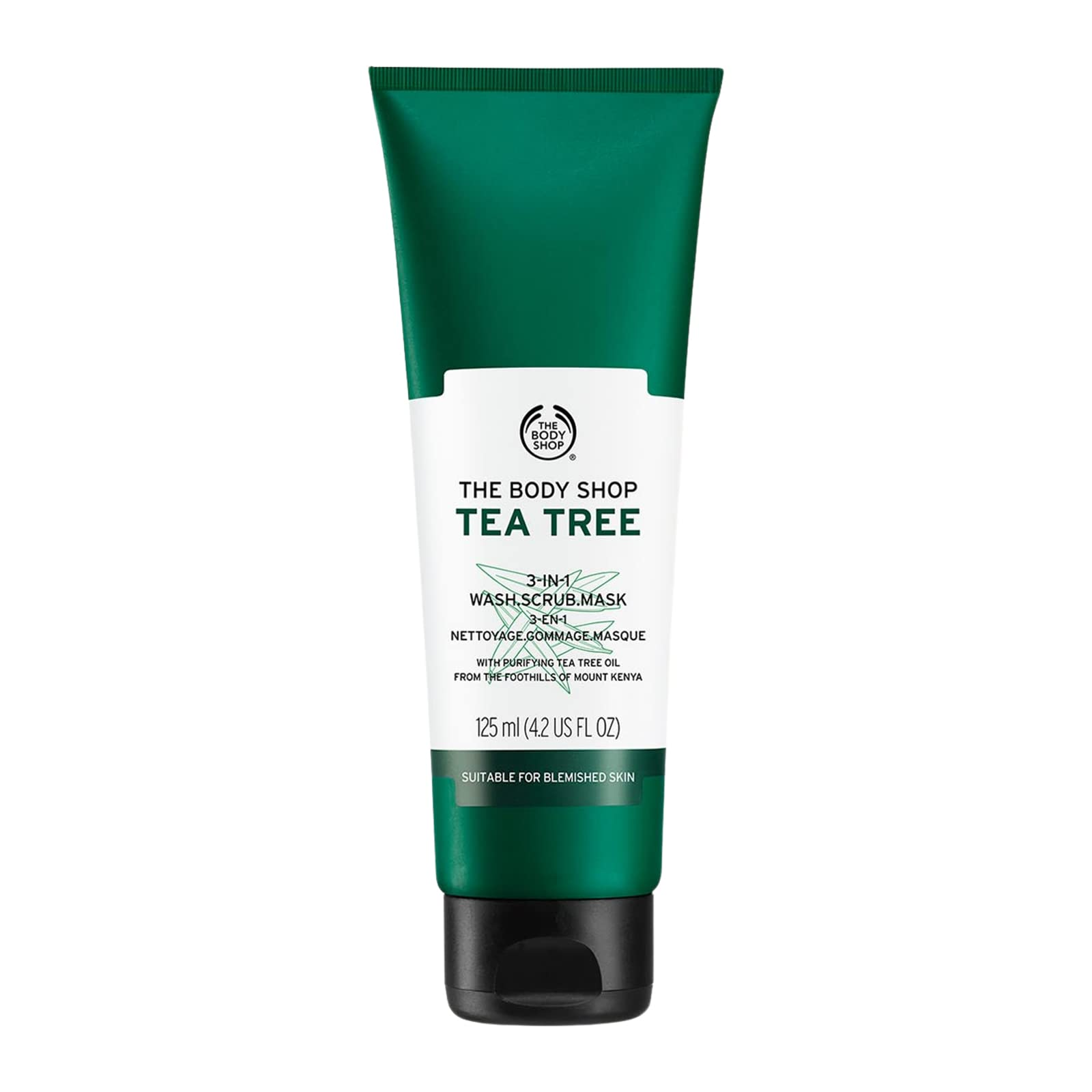 The Body Shop - Tea Tree 3in1 Wash Scrub - 125ml